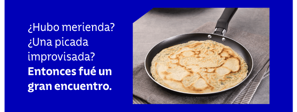 ¿Hubo merienda? ¿Una picada improvisada? Entonces fue un gran encuentro.